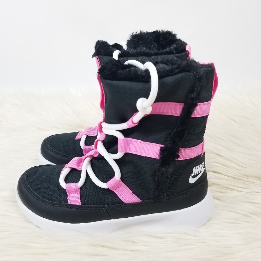 Nike Venture PS Pink Black Winter Boot